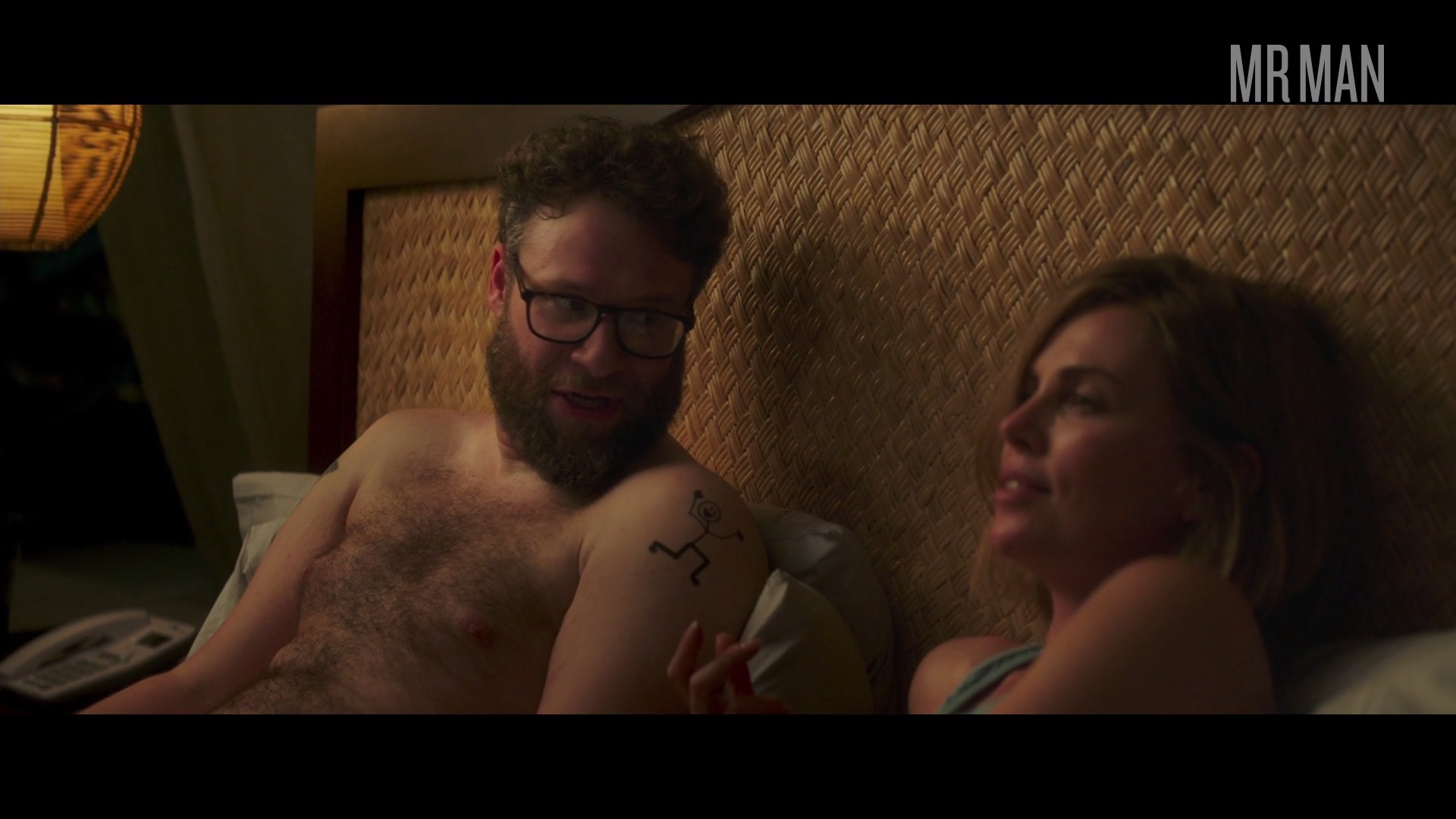 Seth Rogen is skintastic in this sexy scene! 